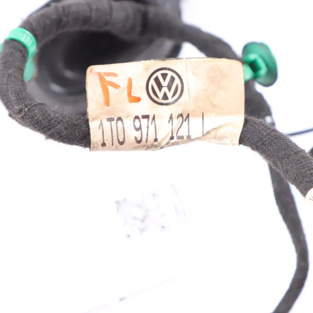Front Door Right O/S Electrical Wiring Harness to Volkswagen Touran 1T with Part number 1T0971121L Volkswagen Touran 1T Front Door Right O/S Electrical Wiring Harness - SKU 1T0971121L - Part number 1T0971121L
