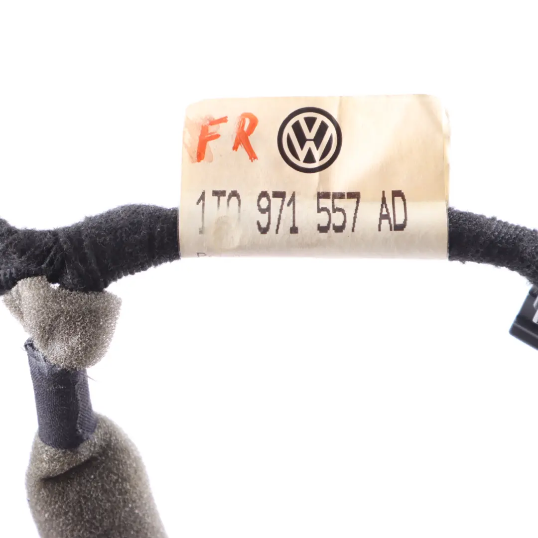 Door Cable Wiring Harness Loom Front Left N/S to Volkswagen Touran 1T with Part number 1T0971557AD Volkswagen Touran 1T Door Cable Wiring Harness Loom Front Left N/S - SKU 1T0971557AD - Part number 1T0971557AD