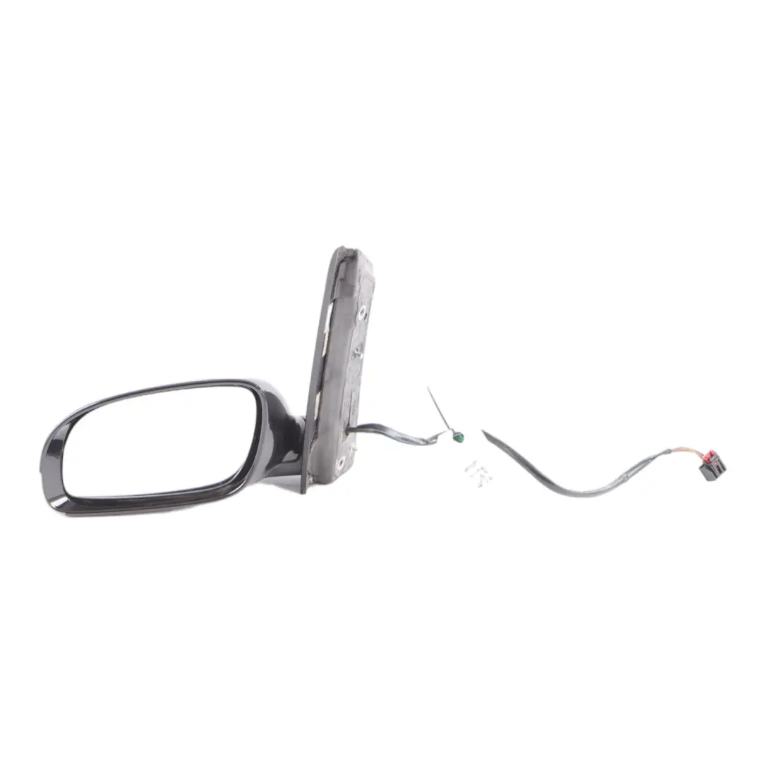 Volkswagen Touran 1T Wing Mirror Door Left N/S Deep Black - C9X - SKU rhd-1T2857507J-DBL - Part number 1T2857507J