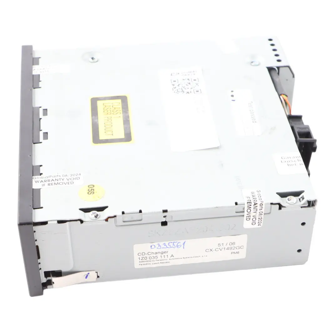 Skoda Octavia II Unité de changeur CD à disque principal - SKU 1Z0035111A - Numéro de pièce 1Z0035111A