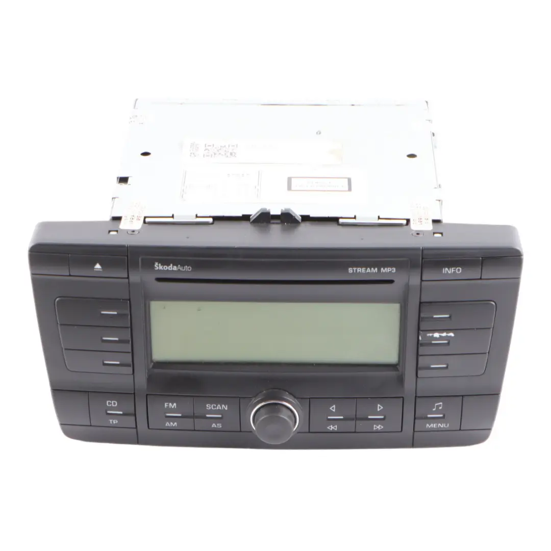 Skoda Octavia II Radio Control Autoradio Head Unit Stream MP3 - SKU 1Z0035161C - Part number 1Z0035161C
