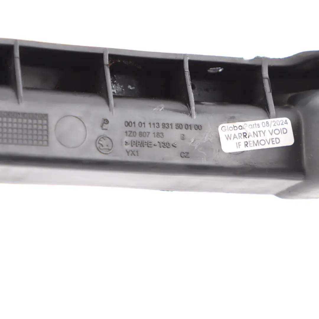 Skoda Octavia II Staffa paraurti sinistro Supporto pannello montaggio - SKU 1Z0807183B - Numero di parte 1Z0807183B