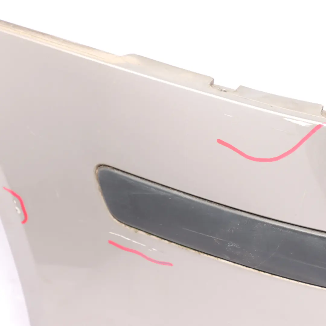  Front Bumper Skoda Octavia II Front Trim Panel Cover Cappuccino Beige - F8H - SKU 1Z0807221A-CBE - Part number 1Z0807221A