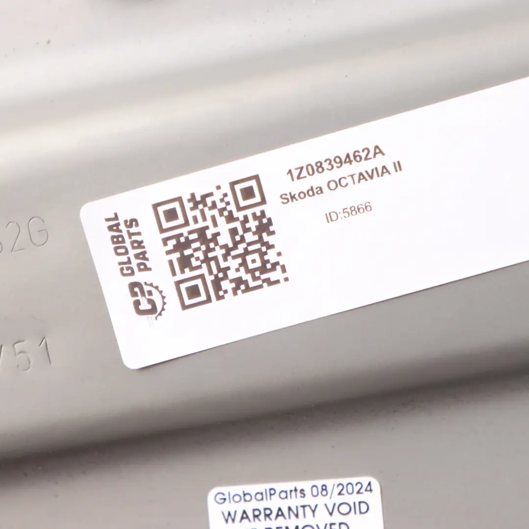 Meccanismo Regolazione Alzacristalli Posteriore Skoda Octavia II - SKU 1Z0839462A - Numero di parte 1Z0839462A