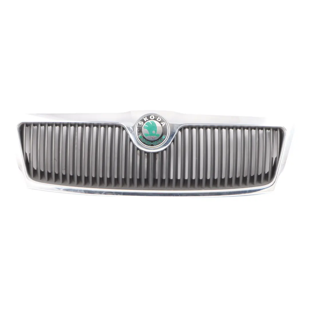 Skoda Octavia II Centre Upper Front Grille Radiator Panel - SKU 1Z0853668 - Part number 1Z0853668