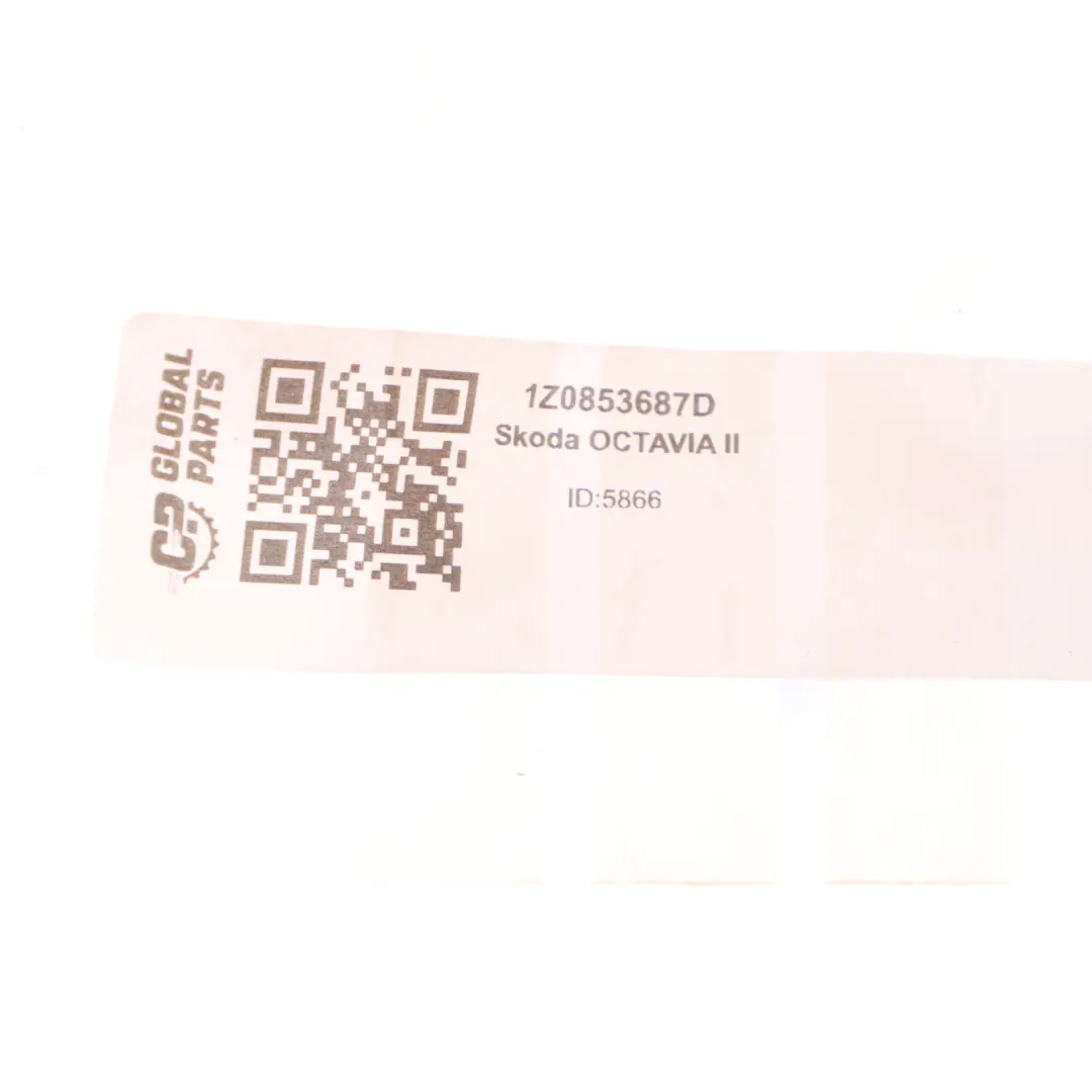 Skoda Octavia II Cofano Cappuccio Emblema Rivestimento del logo - SKU 1Z0853687D - Numero di parte 1Z0853687D