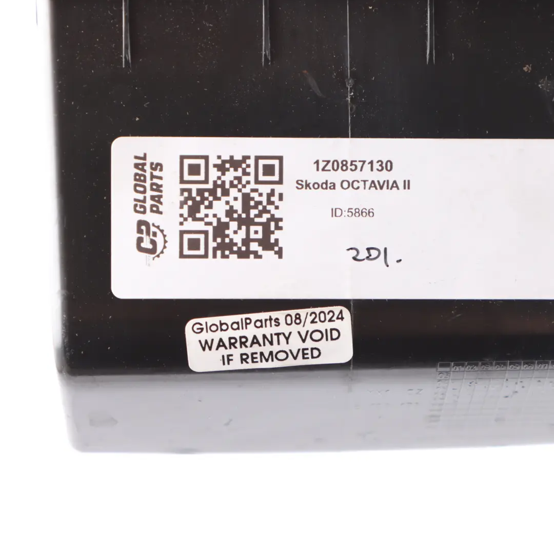 Skoda Octavia II Storage Box Dashboard Tray Compartment - SKU 1Z0857130 - Part number 1Z0857130