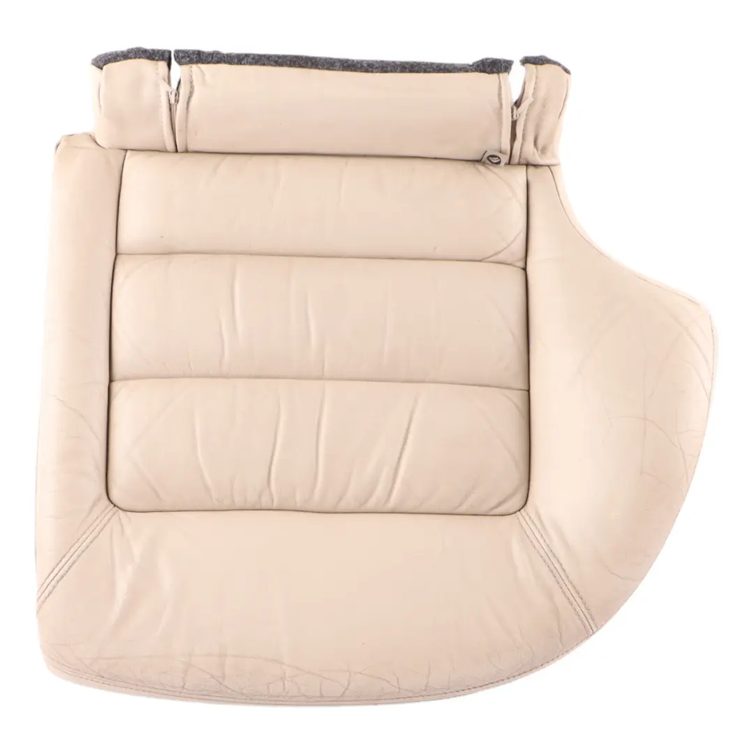 Left N/S Interior Leather Beige to Skoda Octavia II Seat Cover Rear with Part number 1Z0885405EF Skoda Octavia II Seat Cover Rear Left N/S Interior Leather Beige - SKU 1Z0885405EF - Part number 1Z0885405EF