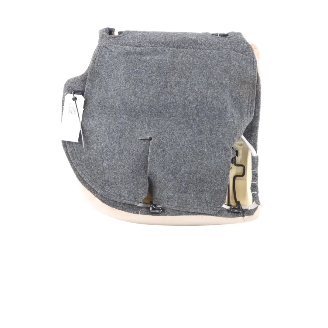 Left N/S Interior Leather Beige to Skoda Octavia II Seat Cover Rear with Part number 1Z0885405EF Skoda Octavia II Seat Cover Rear Left N/S Interior Leather Beige - SKU 1Z0885405EF - Part number 1Z0885405EF