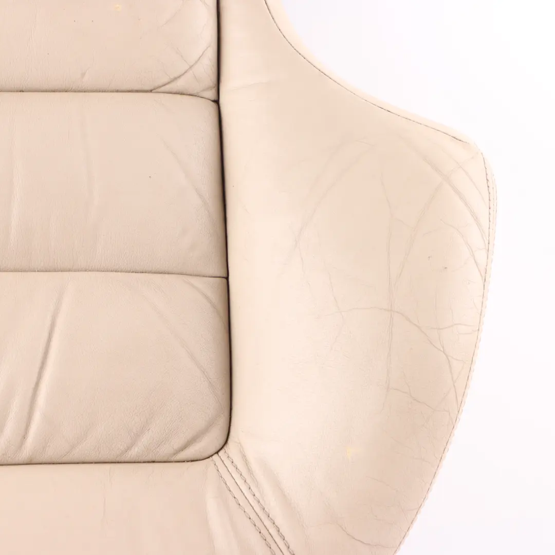 Left N/S Interior Leather Beige to Skoda Octavia II Seat Cover Rear with Part number 1Z0885405EF Skoda Octavia II Seat Cover Rear Left N/S Interior Leather Beige - SKU 1Z0885405EF - Part number 1Z0885405EF