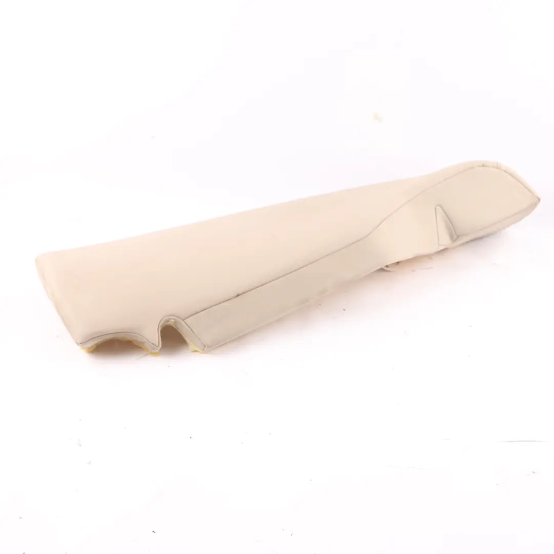 Skoda Octavia II Seat Trim Rear Backrest Lateral Panel Right O/S Leather Beige - SKU 1Z0885702BJ - Part number 1Z0885702BJ