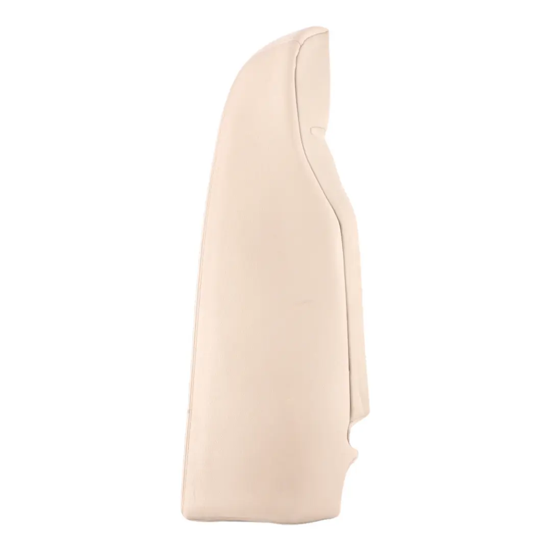 Skoda Octavia II Seat Trim Rear Backrest Lateral Panel Right O/S Leather Beige - SKU 1Z0885702BJ - Part number 1Z0885702BJ