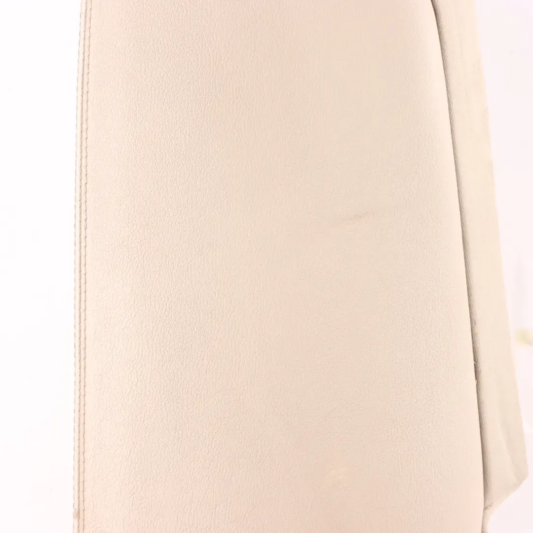 Skoda Octavia II Seat Trim Rear Backrest Lateral Panel Right O/S Leather Beige - SKU 1Z0885702BJ - Part number 1Z0885702BJ