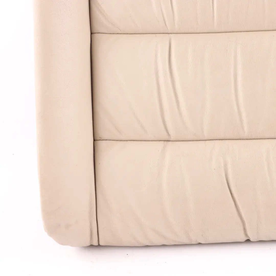 Backrest Left N/S Cover Leather Ivory Beige to Skoda Octavia II Rear Seat with Part number 1Z0885805BC Skoda Octavia II Rear Seat Backrest Left N/S Cover Leather Ivory Beige - SKU 1Z0885805BC - Part number 1Z0885805BC