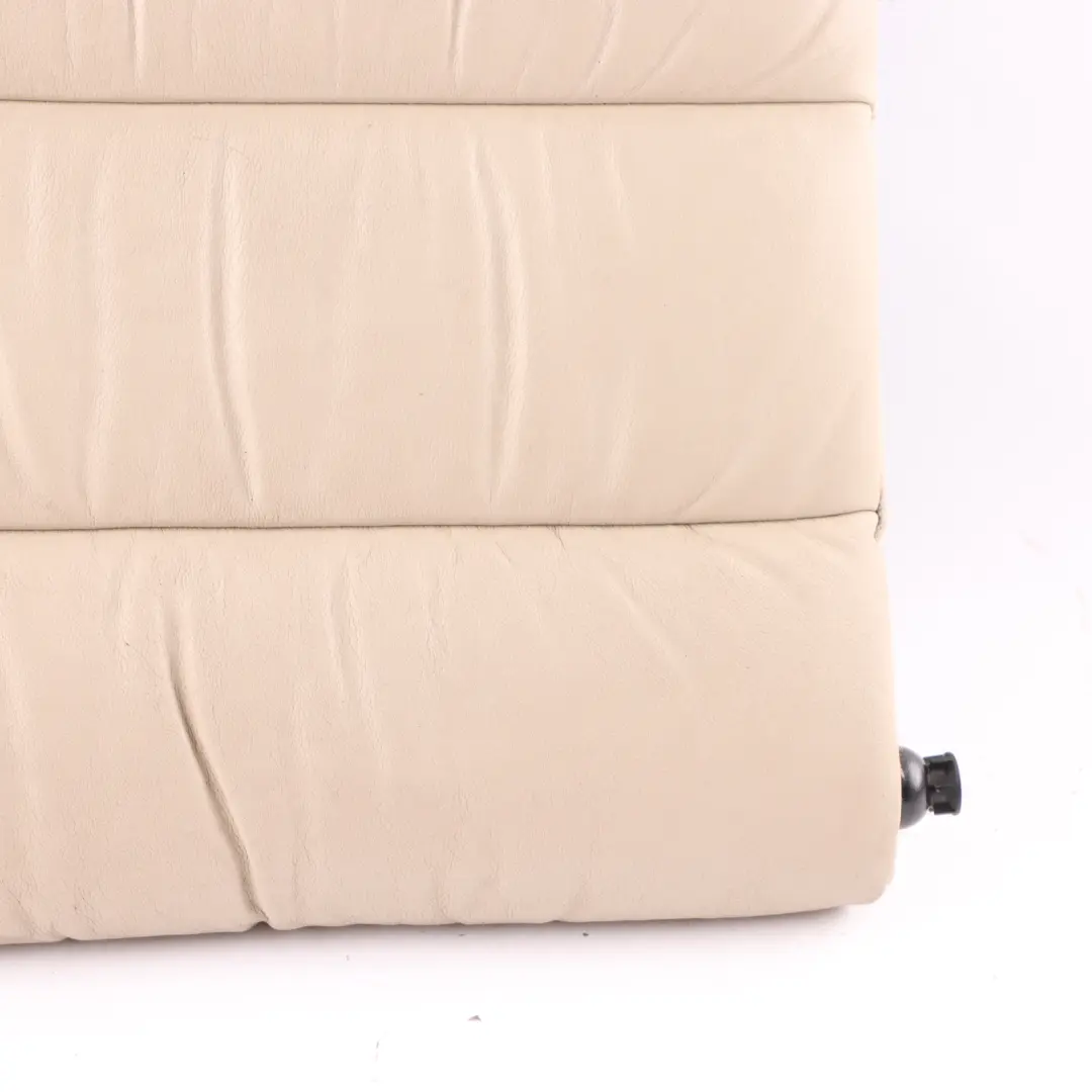 Skoda Octavia II Rear Seat Backrest Left N/S Cover Leather Ivory Beige - SKU 1Z0885805BC - Part number 1Z0885805BC
