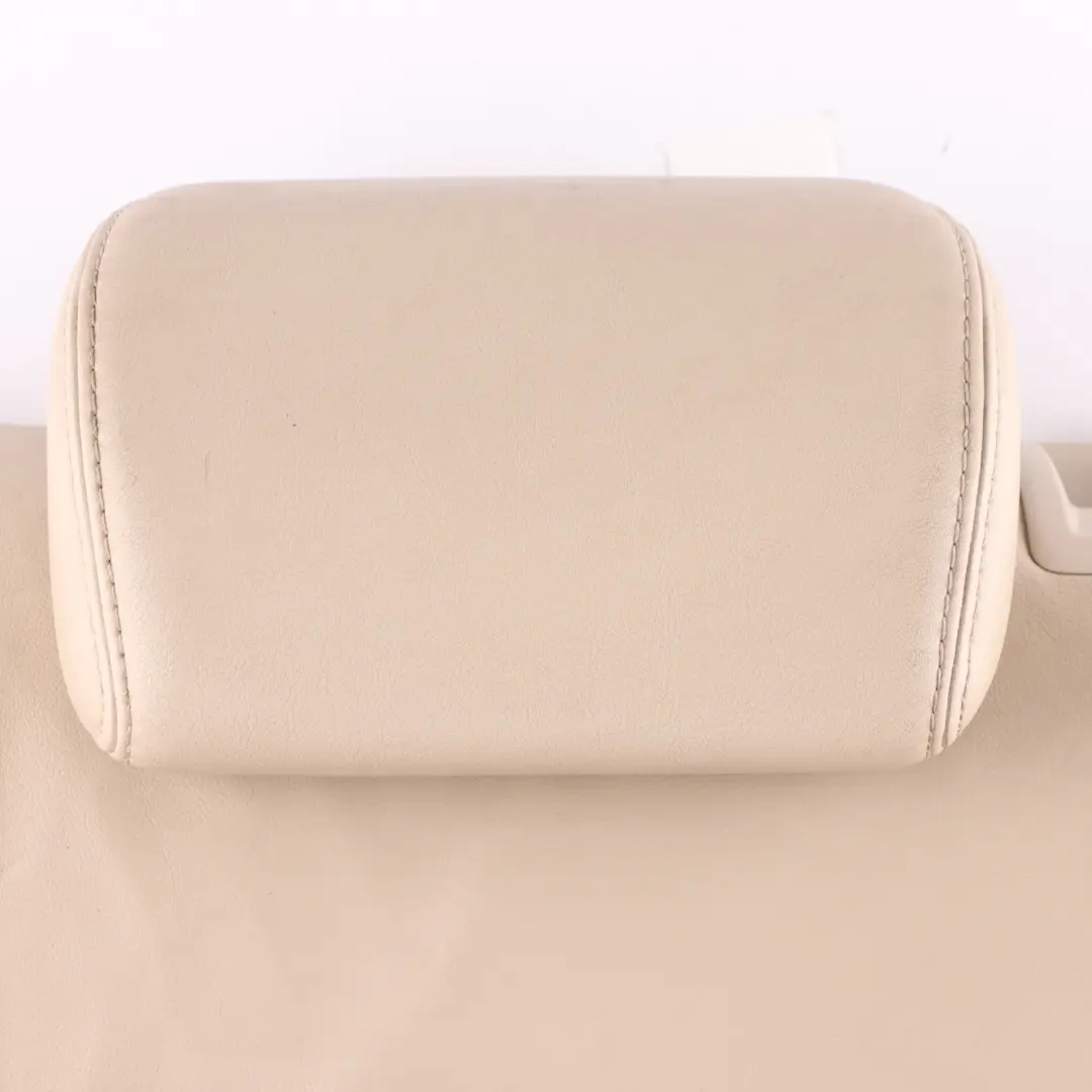 Backrest Left N/S Cover Leather Ivory Beige to Skoda Octavia II Rear Seat with Part number 1Z0885805BC Skoda Octavia II Rear Seat Backrest Left N/S Cover Leather Ivory Beige - SKU 1Z0885805BC - Part number 1Z0885805BC