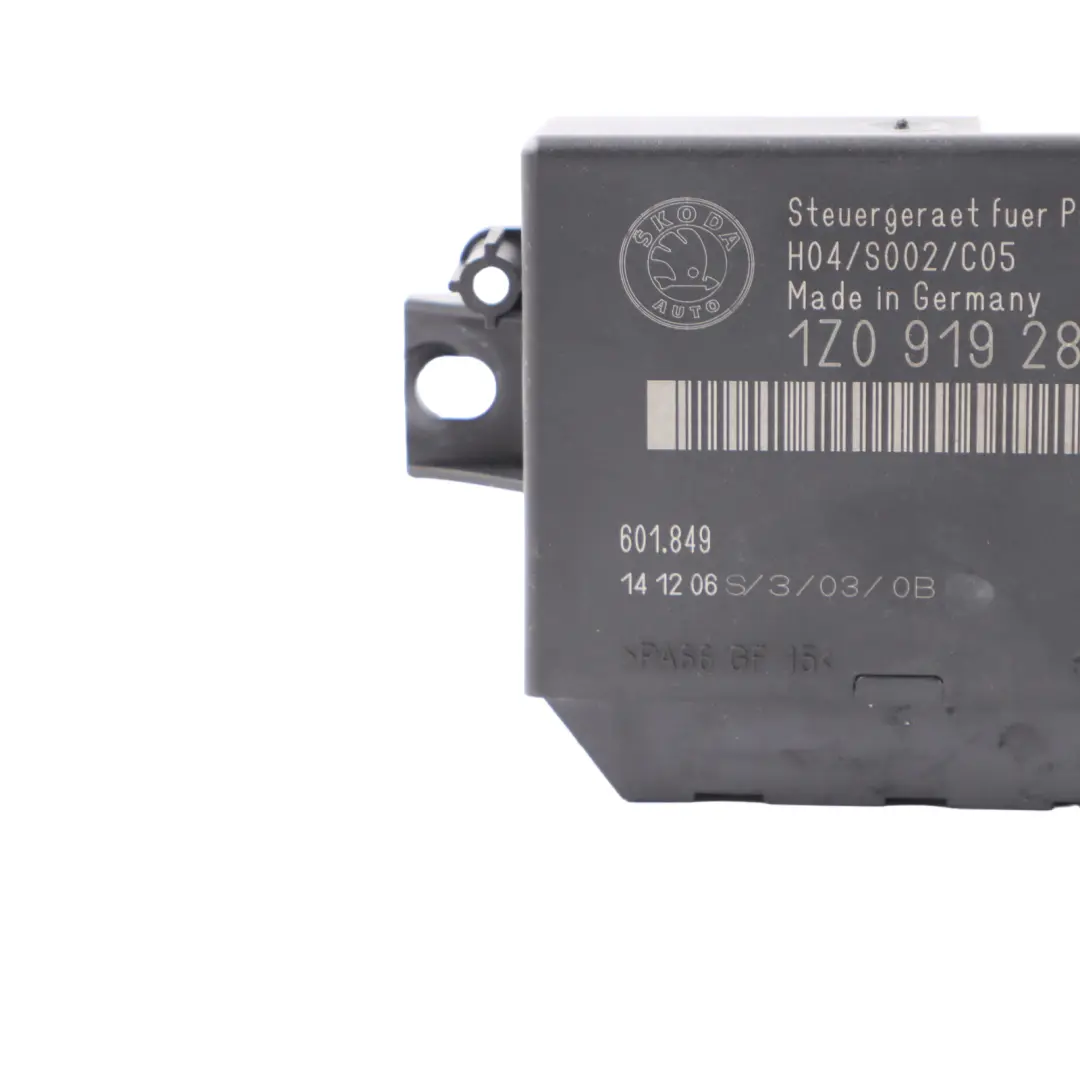 Skoda Octavia II Parkhaus Steuergerät PDC - SKU 1Z0919283B - Teilenummer 1Z0919283B