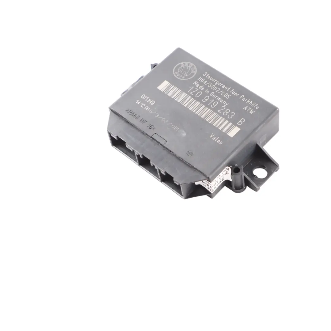 Module contrôle stationnement PDC pour Skoda Octavia II à propos du numéro de pièce 1Z0919283B Skoda Octavia II Module contrôle stationnement PDC - SKU 1Z0919283B - Numéro de pièce 1Z0919283B