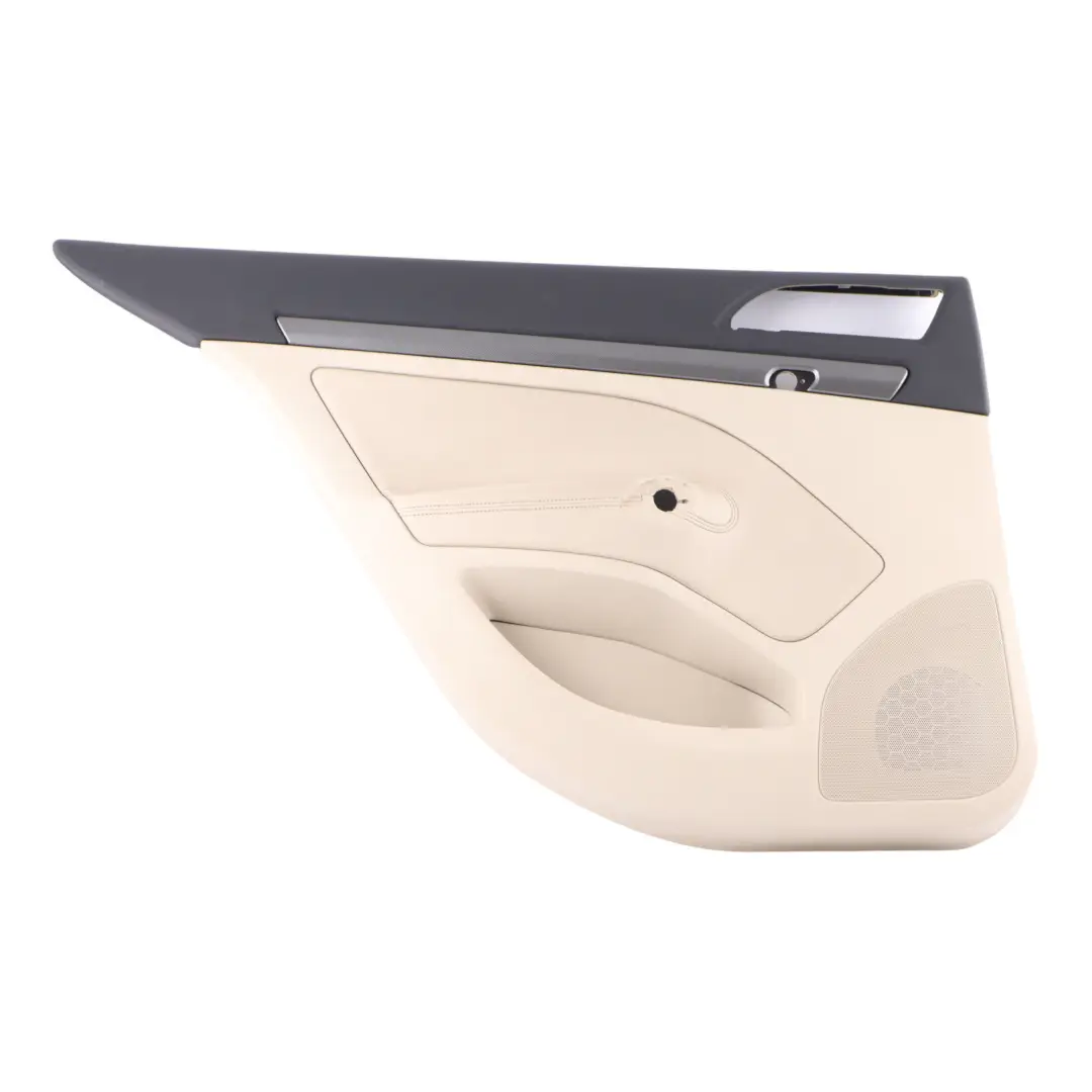 Door Card Rear Left N/S Trim Panel Leather Ivory to Skoda Octavia II with Part number 1Z5867211AD Skoda Octavia II Door Card Rear Left N/S Trim Panel Leather Ivory - SKU 1Z5867211AD - Part number 1Z5867211AD
