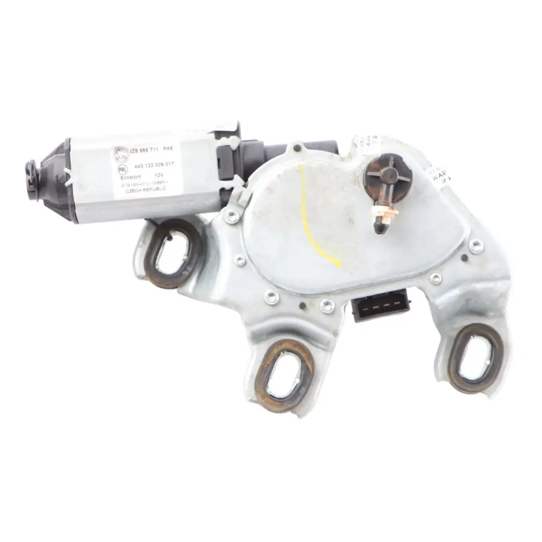 Window Tailgate Rear Wiper Motor Drive Unit to Skoda Octavia II with Part number 1Z5955711A Skoda Octavia II Window Tailgate Rear Wiper Motor Drive Unit - SKU 1Z5955711A - Part number 1Z5955711A