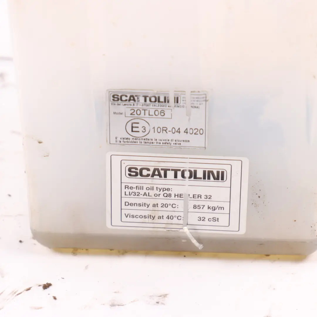 Fiat Ducato Ford Transit Scattolini Volquete Control Bomba Hidráulica - SKU 20TL06 - Número de pieza 20TL06