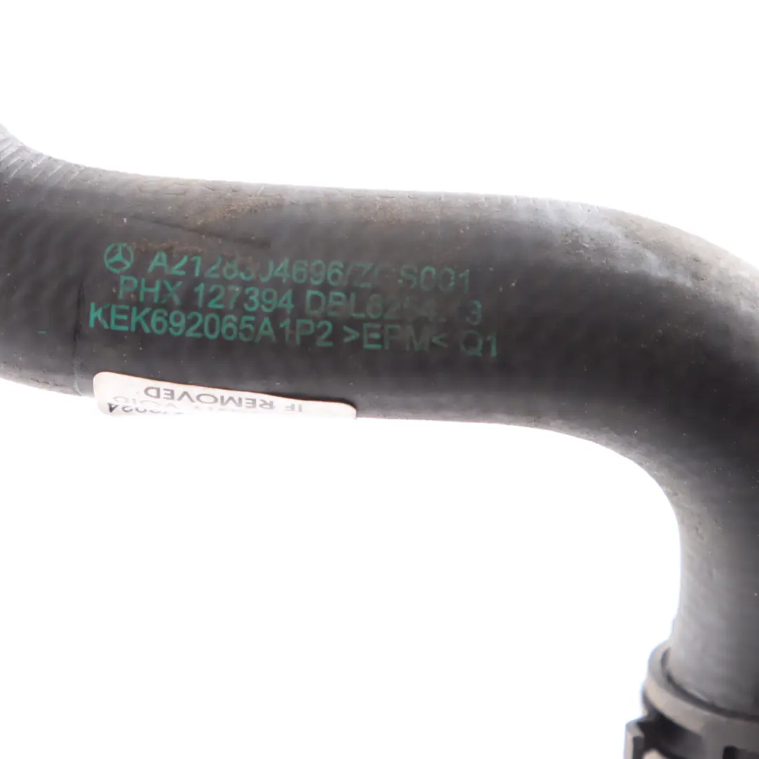 Water Hose Engine Cooling Coolant Pipe to Mercedes W204 with Part number 2128304696 Mercedes W204 Water Hose Engine Cooling Coolant Pipe - SKU 2128304696 - Part number 2128304696