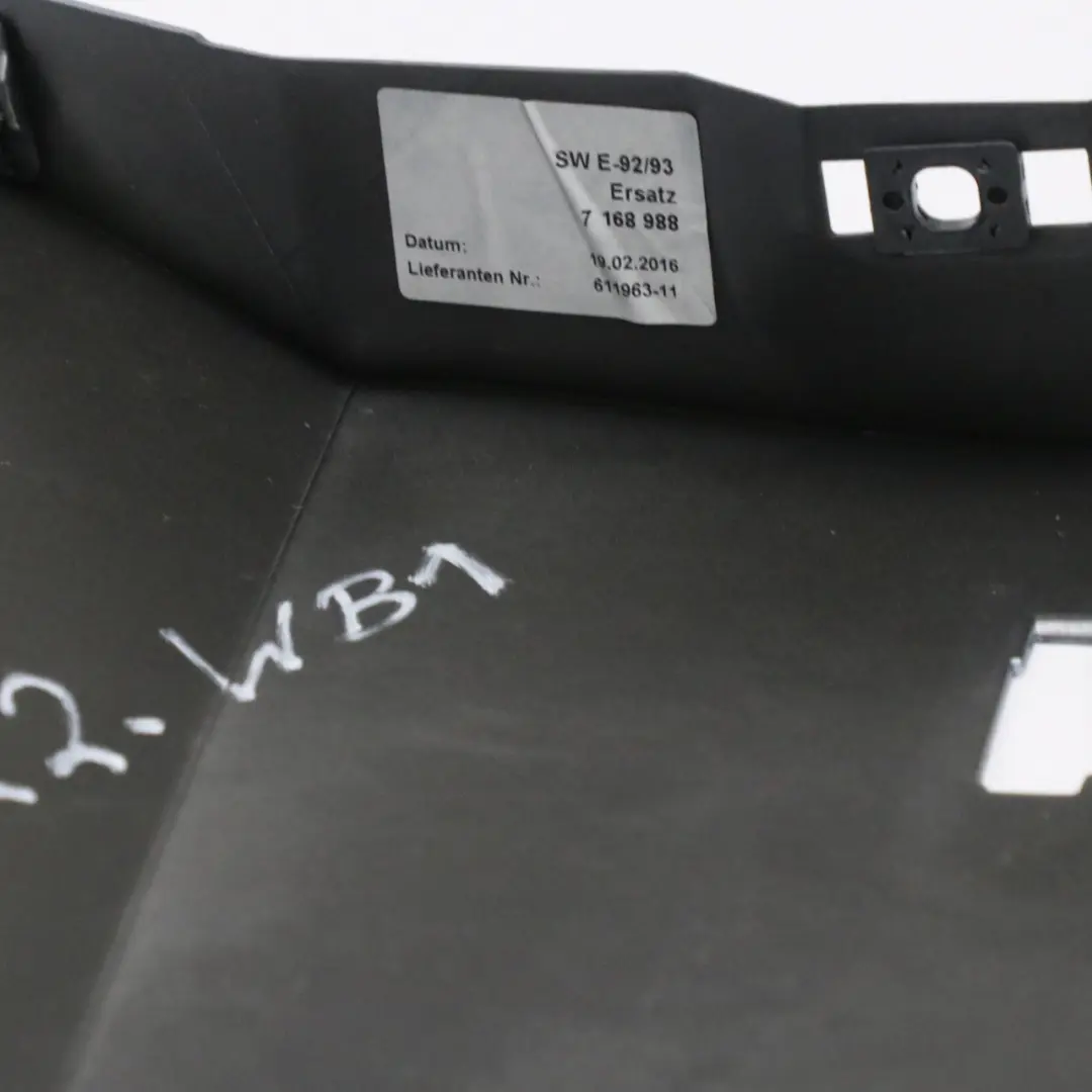 BMW E92 E93 Wing Fender Panel Delantero Lado Derecho Bluewater Metallic - 896 - SKU 2155922-WB1 - Número de pieza 2155922