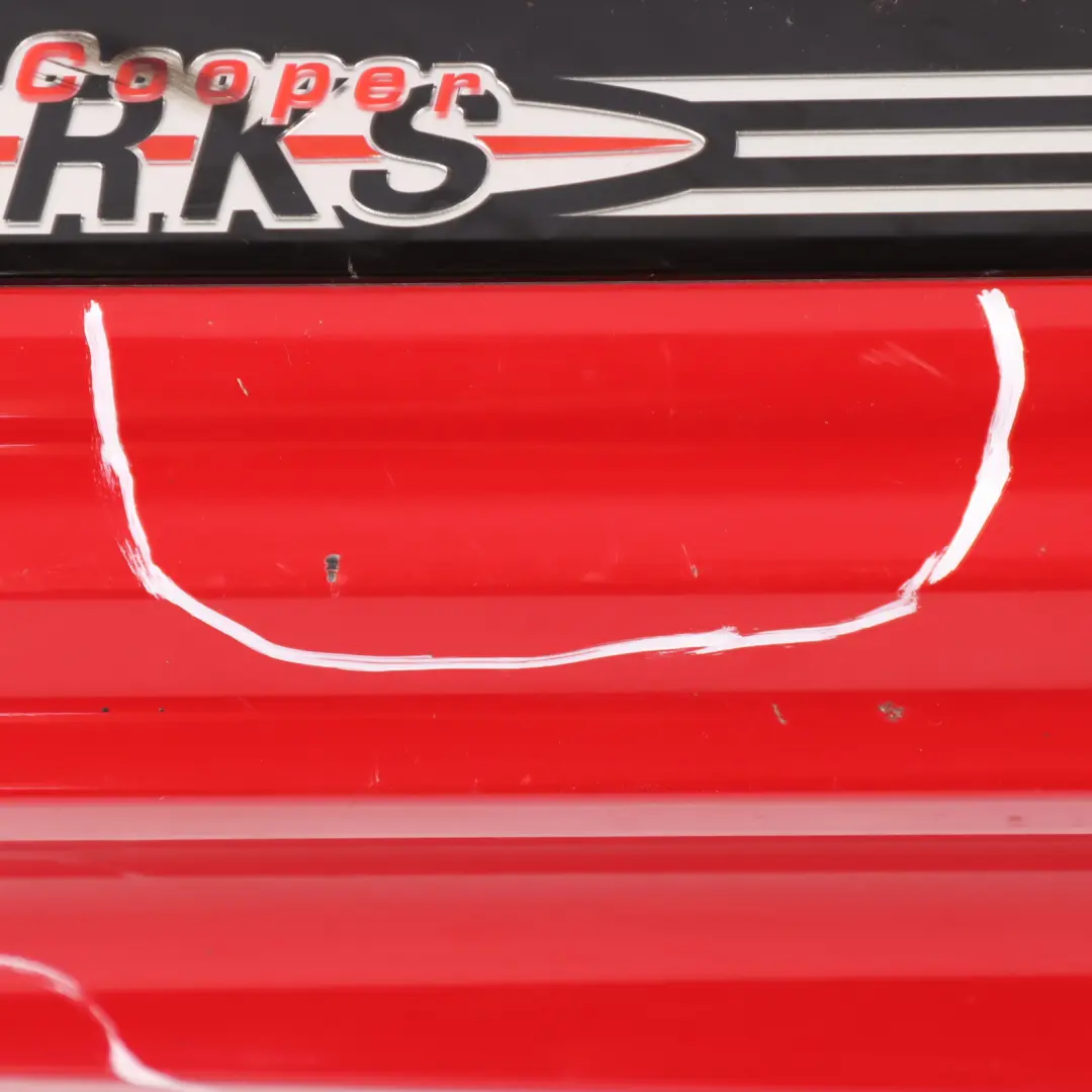 Side Skirt Mini R56 R57 JCW Left N/S Door Sill Trim Chili Red - 851 to  with Part number 2156417  Side Skirt Mini R56 R57 JCW Left N/S Door Sill Trim Chili Red - 851 - SKU 2156417-CHRED - Part number 2156417