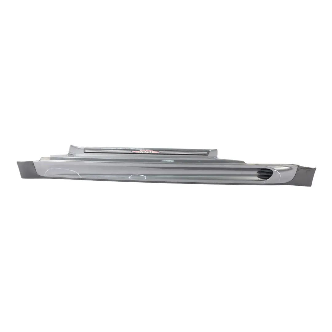 Side Skirt Mini R56 R57 JCW Left Door N/S Sill Trim Dark Silver Metallic - 871 to with Part number 2156417 Side Skirt Mini R56 R57 JCW Left Door N/S Sill Trim Dark Silver Metallic - 871 - SKU 2156417-DS - Part number 2156417