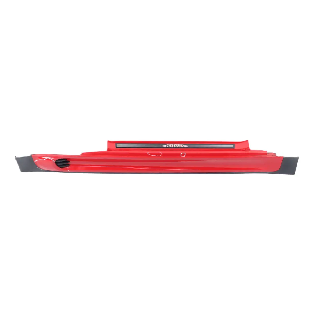 Side Skirt Mini R56 R57 JCW Right O/S Door Sill Trim Chili Red - 851 to with Part number 2156418 Side Skirt Mini R56 R57 JCW Right O/S Door Sill Trim Chili Red - 851 - SKU 2156418-CHRED - Part number 2156418