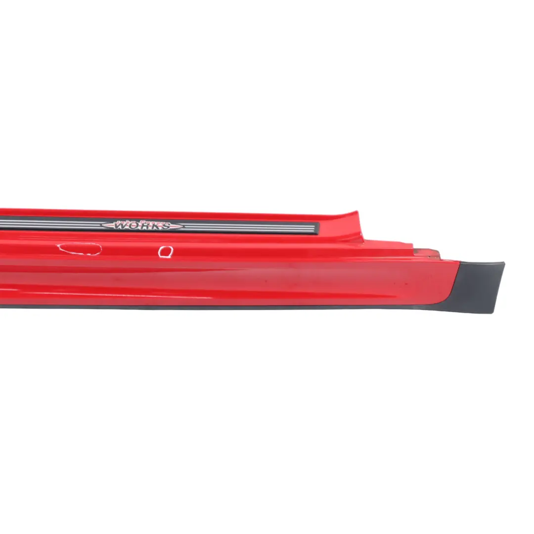 Side Skirt Mini R56 R57 JCW Right O/S Door Sill Trim Chili Red - 851 to with Part number 2156418 Side Skirt Mini R56 R57 JCW Right O/S Door Sill Trim Chili Red - 851 - SKU 2156418-CHRED - Part number 2156418
