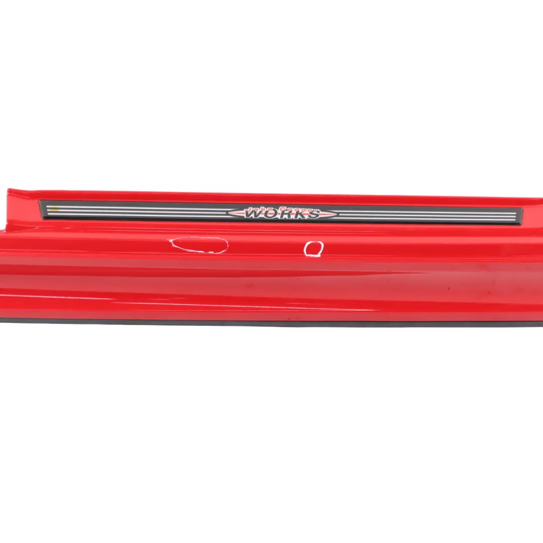 Side Skirt Mini R56 R57 JCW Right O/S Door Sill Trim Chili Red - 851 to with Part number 2156418 Side Skirt Mini R56 R57 JCW Right O/S Door Sill Trim Chili Red - 851 - SKU 2156418-CHRED - Part number 2156418