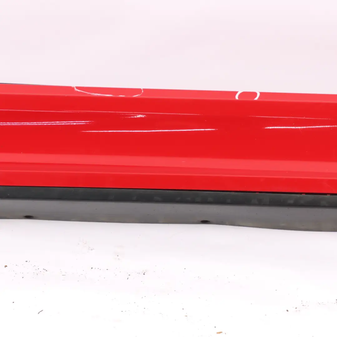 Side Skirt Mini R56 R57 JCW Right O/S Door Sill Trim Chili Red - 851  - SKU 2156418-CHRED - Part number 2156418