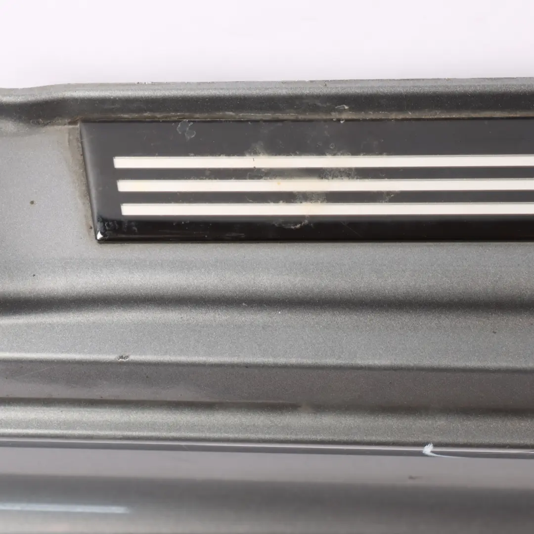 Right Door O/S Sill Skirt Side Dark Silver Metallic - 871 to Mini R56 R57 JCW with Part number 2156418 Mini R56 R57 JCW Right Door O/S Sill Skirt Side Dark Silver Metallic - 871 - SKU 2156418-DS - Part number 2156418