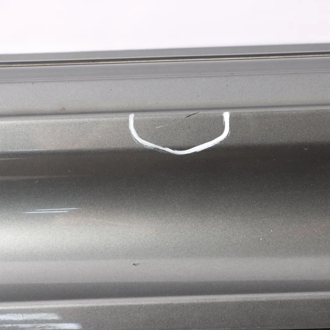 Right Door O/S Sill Skirt Side Dark Silver Metallic - 871 to Mini R56 R57 JCW with Part number 2156418 Mini R56 R57 JCW Right Door O/S Sill Skirt Side Dark Silver Metallic - 871 - SKU 2156418-DS - Part number 2156418