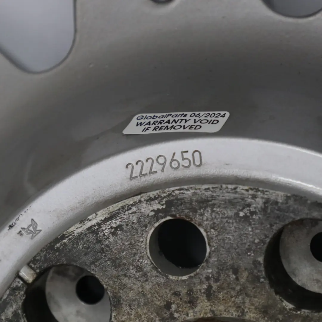 Front Wheel Alloy Rim 19" M Double Spoke 67 8J ET:47 to BMW E46 M3 with Part number 2229650 BMW E46 M3 Front Wheel Alloy Rim 19" M Double Spoke 67 8J ET:47 - SKU 2229650-3 - Part number 2229650