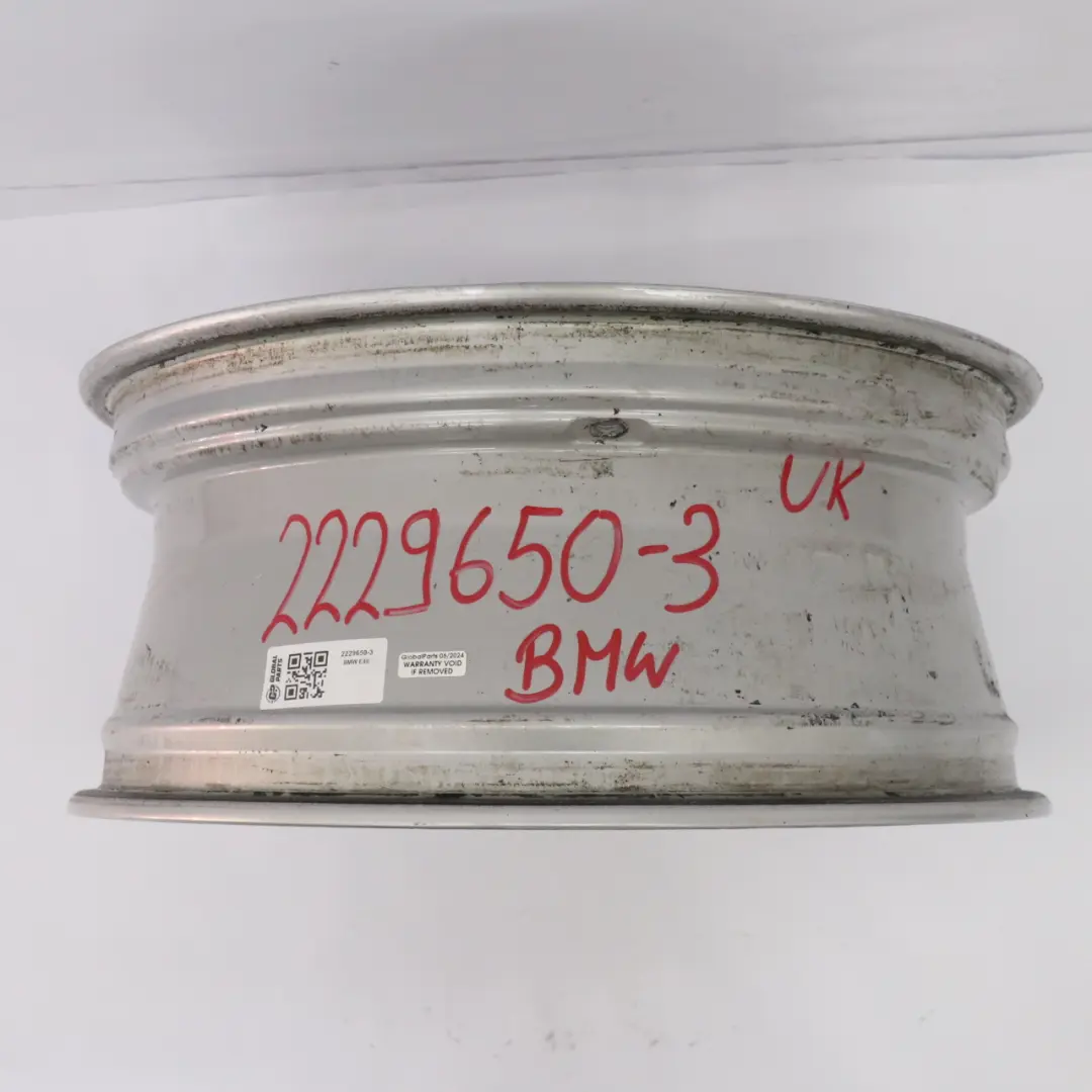 Front Wheel Alloy Rim 19" M Double Spoke 67 8J ET:47 to BMW E46 M3 with Part number 2229650 BMW E46 M3 Front Wheel Alloy Rim 19" M Double Spoke 67 8J ET:47 - SKU 2229650-3 - Part number 2229650