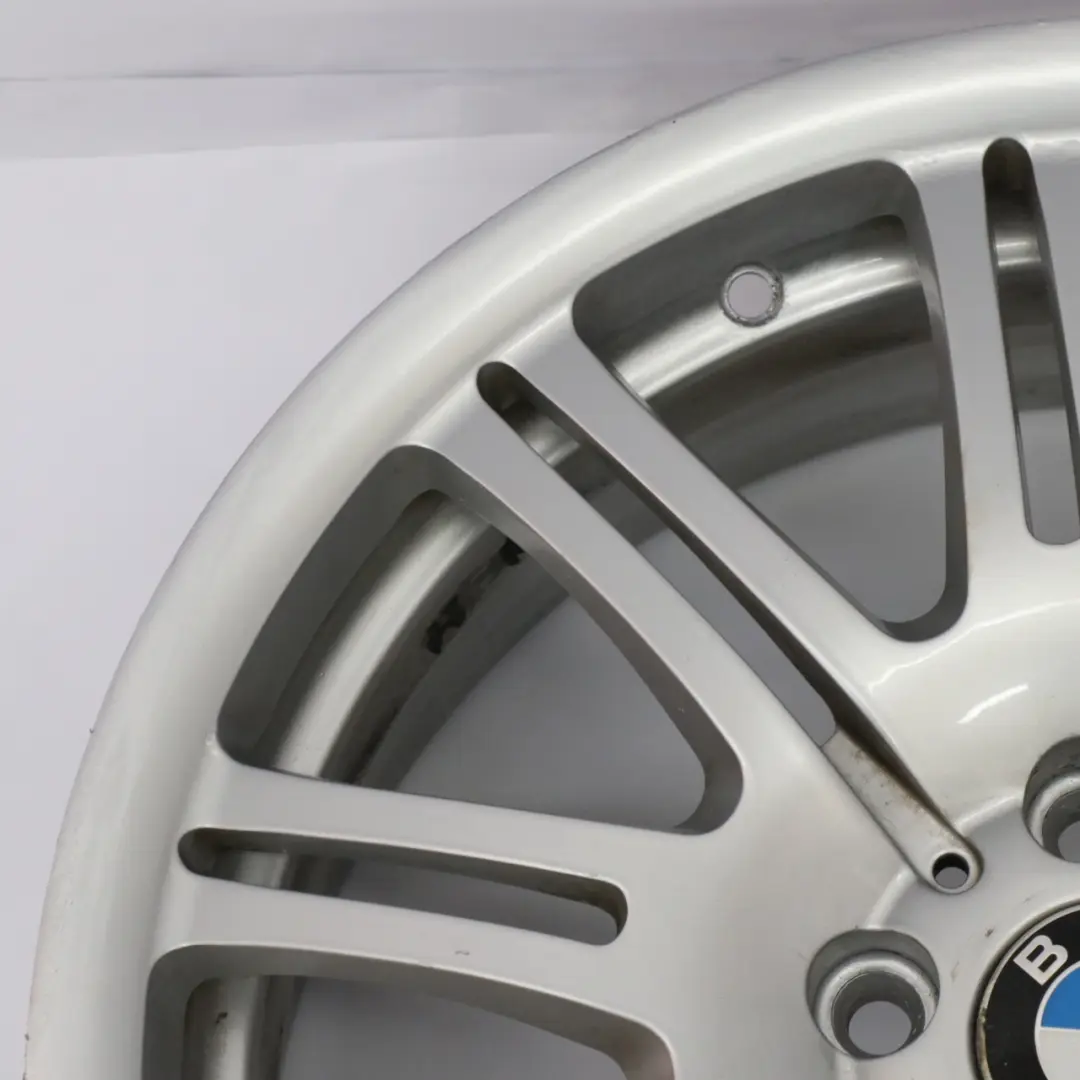 Front Wheel Alloy Rim 19" M Double Spoke 67 8J ET:47 to BMW E46 M3 with Part number 2229650 BMW E46 M3 Front Wheel Alloy Rim 19" M Double Spoke 67 8J ET:47 - SKU 2229650-3 - Part number 2229650
