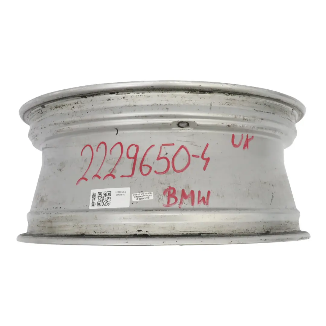 Front Wheel Alloy Rim 19" M Double Spoke 67 8J ET:47 to BMW E46 M3 with Part number 2229650 BMW E46 M3 Front Wheel Alloy Rim 19" M Double Spoke 67 8J ET:47 - SKU 2229650-4 - Part number 2229650