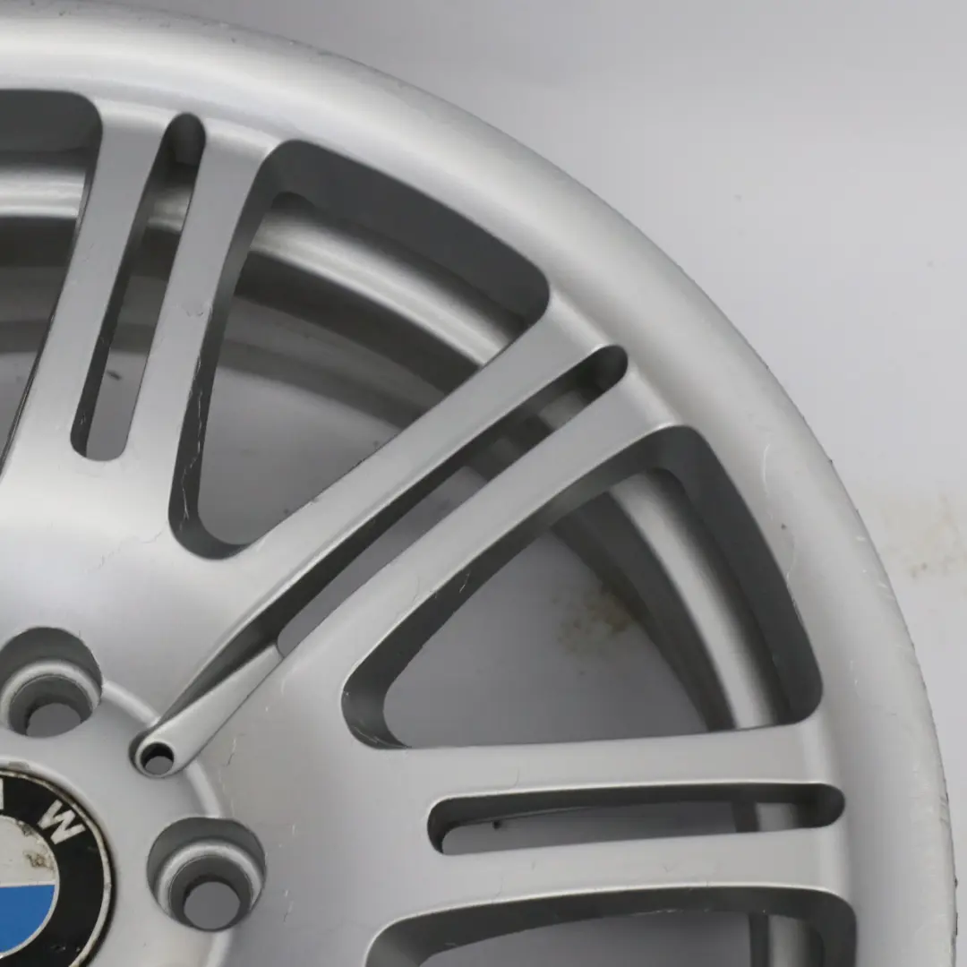 Front Wheel Alloy Rim 19" M Double Spoke 67 8J ET:47 to BMW E46 M3 with Part number 2229650 BMW E46 M3 Front Wheel Alloy Rim 19" M Double Spoke 67 8J ET:47 - SKU 2229650-4 - Part number 2229650