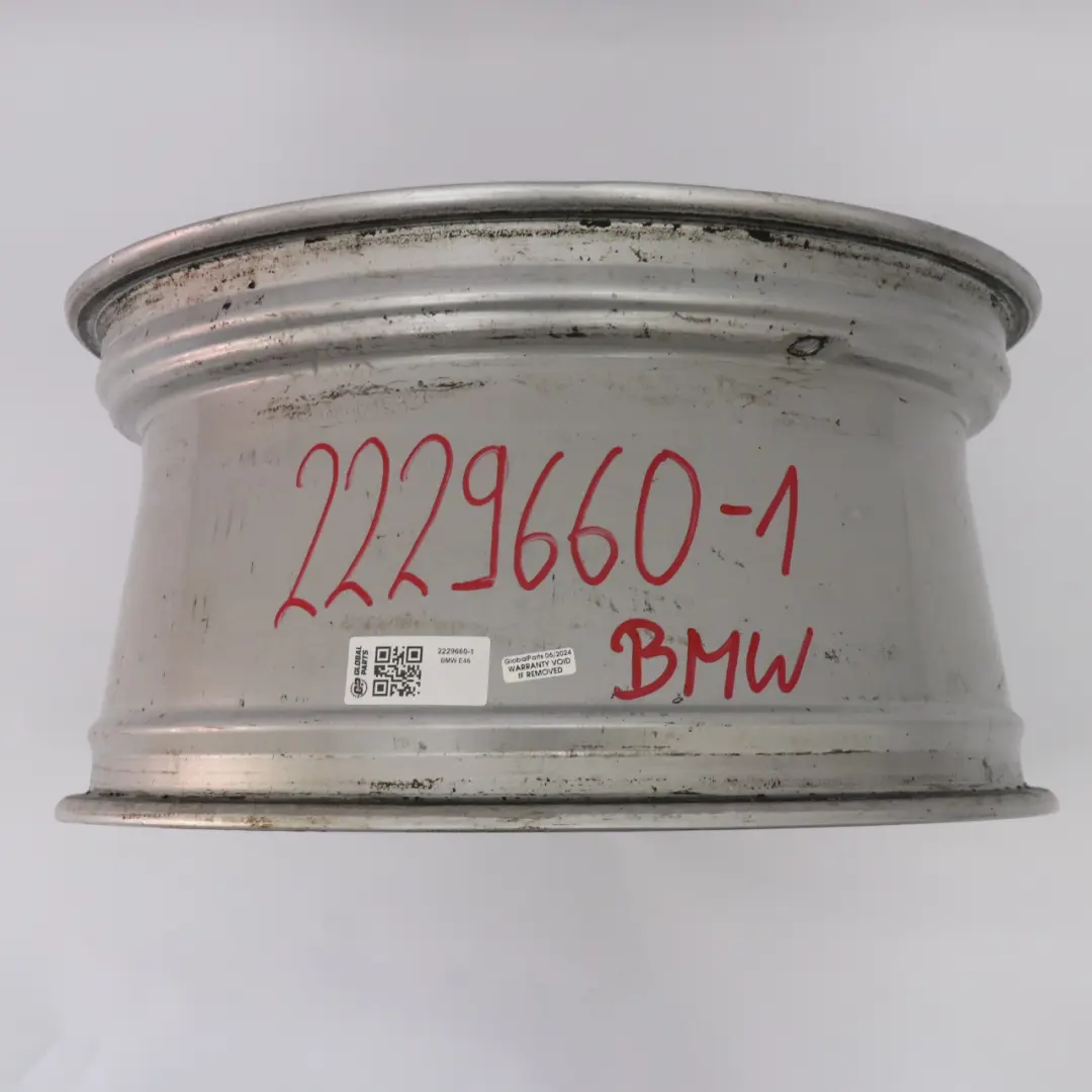 Alloy Rim 19" M Double Spoke 67 9,5J ET:27 to BMW E46 M3 Rear Wheel with Part number 2229660 BMW E46 M3 Rear Wheel Alloy Rim 19" M Double Spoke 67 9,5J ET:27 - SKU 2229660-1 - Part number 2229660