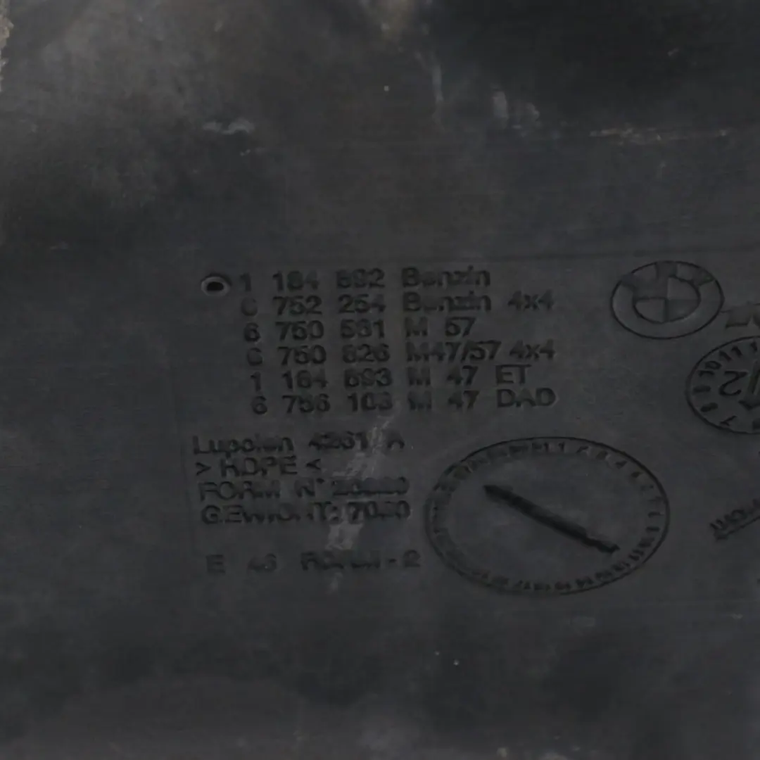 BMW E46 M3 Bare Fuel Tank Plastic Fuel Reservoir Petrol - SKU 2229736 - Part number 2229736