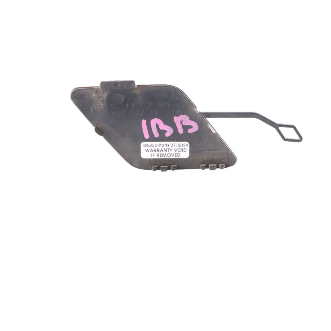 Flap Towing Eye Rear Bumper Imperial Blau Brillant Blue 7301464 to BMW 3 F30 with Part number 2240007 BMW 3 F30 Flap Towing Eye Rear Bumper Imperial Blau Brillant Blue 7301464 - SKU 2240007-IBB1 - Part number 2240007