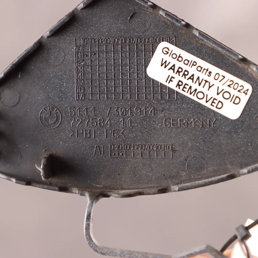 Cache-Œillet De Remorquage Pare Chocs Avant Blanc Alpin 300 7301914 pour BMW F30 F31 à propos du numéro de pièce 2240175 BMW F30 F31 Cache-Œillet De Remorquage Pare Chocs Avant Blanc Alpin 300 7301914 - SKU 2240175-AW - Numéro de pièce 2240175