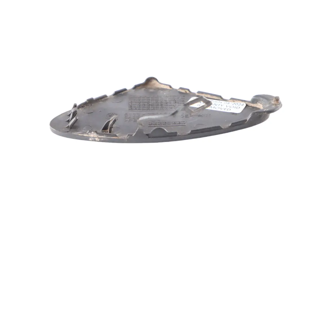  Paraurti Anteriore BMW F30 F31 Flap Towing Eye Nero Zaffiro Metallizzato 7301914 - SKU 2240175-MG - Numero di parte 2240175