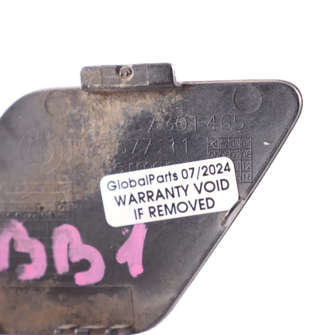Bumper Towing Hook Cover Cap Imperial Blue - A89 to BMW F31 Rear with Part number 2295277 BMW F31 Rear Bumper Towing Hook Cover Cap Imperial Blue - A89 - SKU 2295277-IBB - Part number 2295277