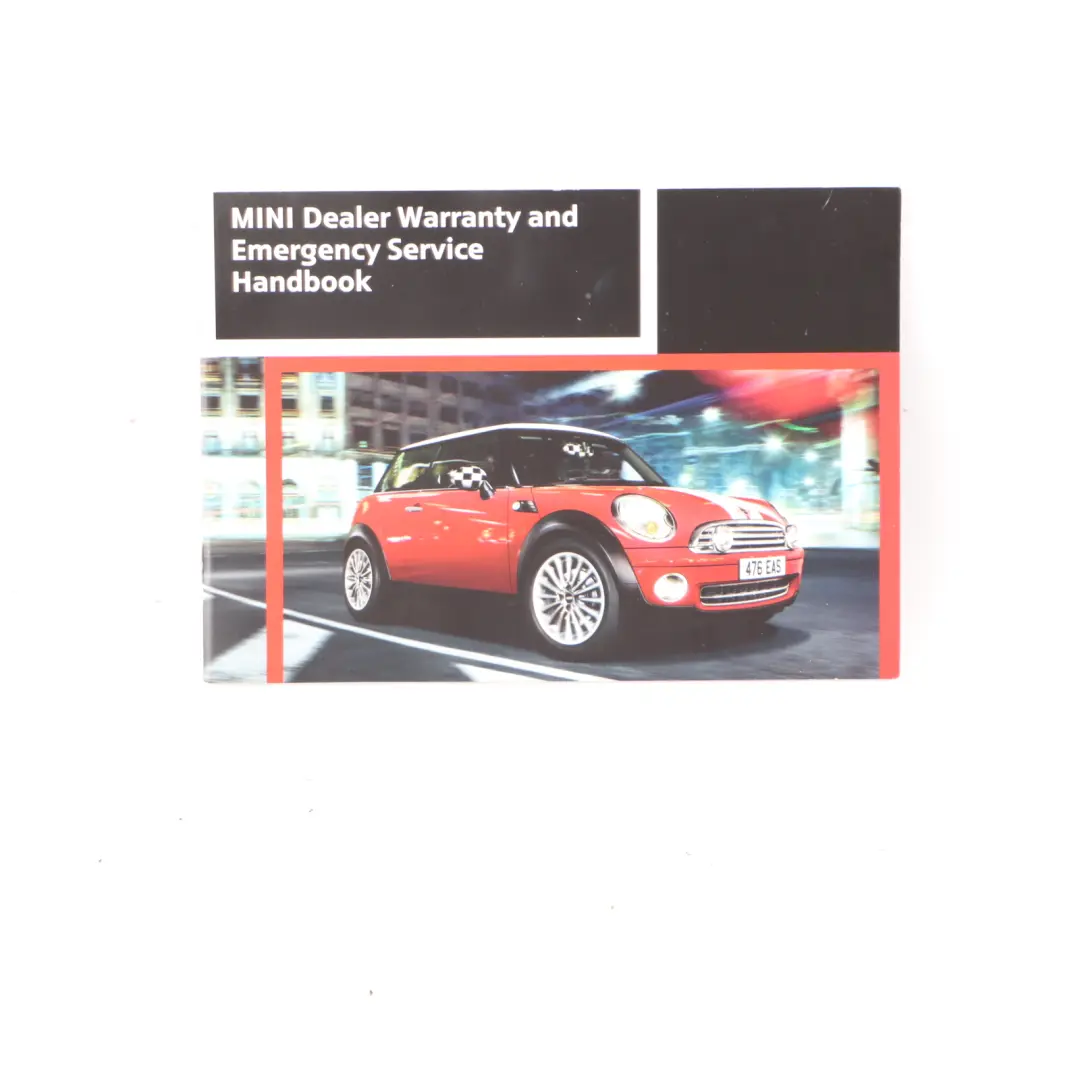 Mini Cooper R56 R57 Service Booklet Owner's Handbook Pouch Case Set - SKU 2604469 - Part number 2604469