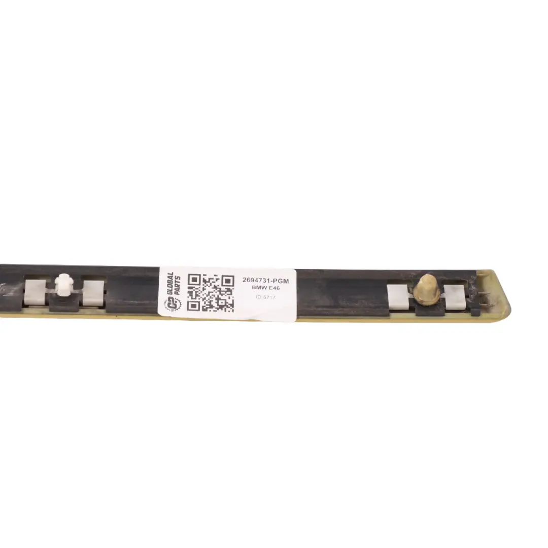 BMW M3 E46 Cabrio Zierleiste Hinten Links Seitenwand Phoenix Gelb metallic 445 - SKU 2694731-PGM - Teilenummer 7893679