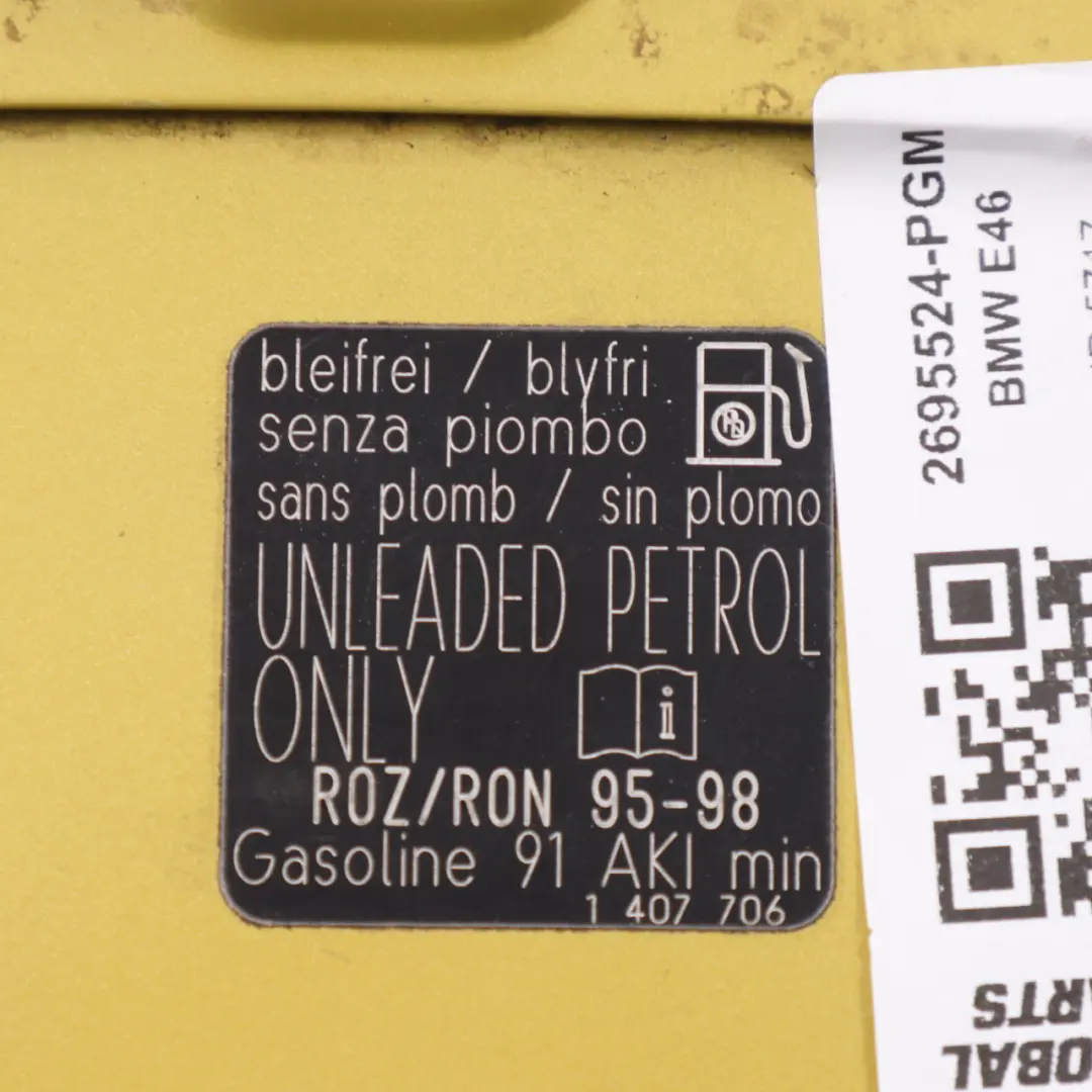 Flap Cover BMW E46 M3 Fill In Flap Filler Cap Phoenix Yellow Metallic - 445 to Fuel with Part number 2695524 Fuel Flap Cover BMW E46 M3 Fill In Flap Filler Cap Phoenix Yellow Metallic - 445 - SKU 2695524-PGM - Part number 2695524