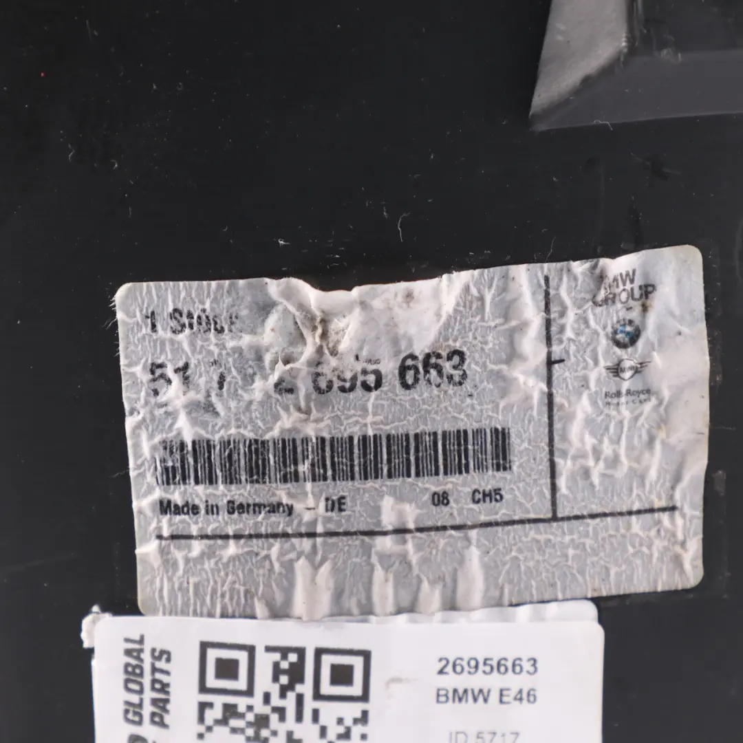BMW E46 M3 Delantero Izquierdo Tapa Paso de Rueda - SKU 2695663 - Número de pieza 2695663